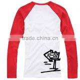 Two Color Tight Fit Long Sleeve Superman t Shirt for Adults thumbnail-2