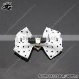 Bowknot Design Ornaments for Ladies Shoes Fabric Bow Accessories for Women Shoes thumbnail-3