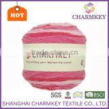 Charmkey Wholesale Dyed Cake Yarn Blend Hair Wool Acrylic Yarn Easy-care Crochet Fancy Yarn thumbnail-3