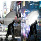 Wholesale EN471 High Visibility Standard Polyester Coated Silver Reflective Fabric thumbnail-5