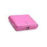 Lithium Polymer HTC / Nokia Emergency Power Bank Chargers , Fashion Pink thumbnail-1