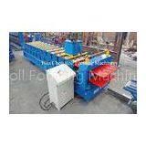 Cr12 Color Steel Plate Double Deck Forming Machine With PLC Control