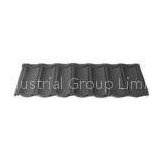 Classical / Wood Galvalume steel sheet Stone Coated Roof Tiles