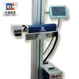 Portable 20W Fiber Laser Marking Machine Laser Printing Online for PE Plastic Pipeline 201 thumbnail-2