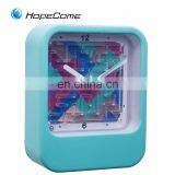 Square Quartz Table Plastic Desk Clock
