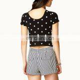 Striped Woven Shorts CSS0113 thumbnail-2
