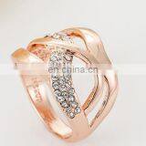 White Gold Plated Rings Women Wedding Engagement Rings Fashion CZ Diamond Vintage Jewelry thumbnail-4