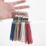 Cheap Wholesale Leather Tassels Keychain With USB Wire thumbnail-1