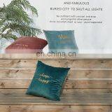 Solid Colorful Dutch Couch Embroidery Pillows Home Decor Sofa Velvet Comfortable Cushion Covers thumbnail-7