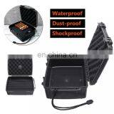 21 Cigars Black Cigar Storage Box, Portable Travel Humidor Cigar Case thumbnail-3