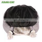 Best Selling pv Plush Fabric Carrying Boat Pet Dog Bed With Handle thumbnail-6