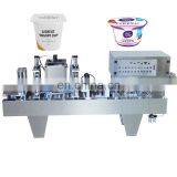 Automatic 4 Lanes High Speed Soy Milk Plastic Cup Filling and Sealing Machine With CE thumbnail-2