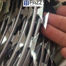 Stainless Steel or Galvanized Razor Barbed Concertina Wire and Concertina Coil thumbnail-3