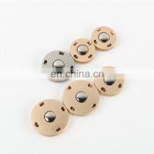 Four Hole Two Part Alloy Sew on Snap Button for Coat