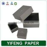 Yifeng 100% Quanlity Wholesale Luxury Square Brown Cardboard Packaging Paper Jewellery Watch Gift Custom Box thumbnail-4