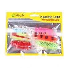 10cm 53g Six in a Bag Beard Bait Octopus Lure Squid Lure thumbnail-5