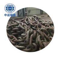 102mm Black Painted Floating Wind Power Platform Studless Link Anchor Chain thumbnail-5