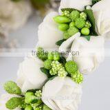 Wholesale Wedding Decorate Flower Headband,Floral Bridal Wreath thumbnail-4
