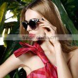 Ladies New Model Flower Heat Transfer Printing Frame Sunglasses thumbnail-3