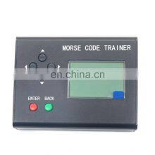 Morse Code Trainer Shortwave Radio Telegraph CW Key Learning Radio + Power Supply + Adapter thumbnail-2