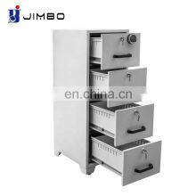 JIMBO Fireproof Office Security Cupboard 4 Drawer Steel Cash and Fire Resistant Filling Cabinet thumbnail-3