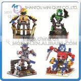 Mini Qute GEM Super Hero Robot American Plastic Building Blocks Cartoon Movie Model Educational Toy NO.G823