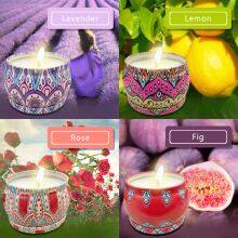 Custom Logo Aromatherapy Candle Sets - Wholesale 4/8PCS, Soy Wax for Valentine's Day/Mother's Day thumbnail-4