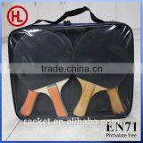Desktop Table Tennis Racket Types/table Tennis Bat/ Ping Pong Racket With Zipper Double Compartment Cheap Pingpong Racket Bag