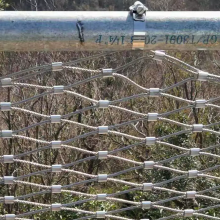 Stainless Steel Flexible Woven Safety Rope Net Is Used for Building High Air Anti-Fall Zoo Safety Fence thumbnail-5