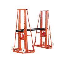 Heavy-Duty Elec-Hyd Cable Pay-Off Rack | 5T Cap, Steel, Global Use thumbnail-4