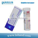 High Sensitivity Sulphite Test Strips