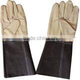 Long Welding Gloves,long Leather Welding Glove thumbnail-1