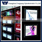 Acrylic Super Slim Crystal Led Light Box,slim Plexiglass Picture Frame, thumbnail-2