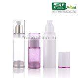 Round Plastic Airless Lotion Bottle With Pump 50ml/100ml thumbnail-5