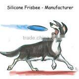 Promotional Silicone Frisbee, Wholesale Dog Accessories, Soft Toy thumbnail-1