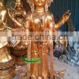 Bronze Standing Indian Buddha Statue thumbnail-1