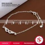 2014 Wholesale 925 Sterling Silver Anklets A004 thumbnail-1