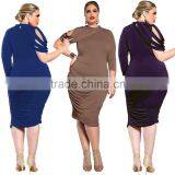 F20038A Fashion design evening dress for fat women pluse size dress
Quality Choice