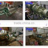 Stainless steel spiral excrement sludge dewatering machine