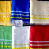 High Quality 100% Cotton Organic Satin Border Bath Towel 100% Cotton thumbnail-6