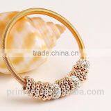 Korean Jewelry Euro-American Multilayer Bangle Shamballa Polymer Clay Bracelets thumbnail-5