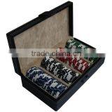 100 Chips Leather Poker Chip Case thumbnail-1