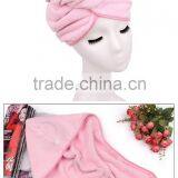 Factory OEM Hair Turban Absorbent Turban Toewl Microfiber Hairwrap thumbnail-3