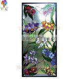 P-13 Stained Glass Windows Tiffany Style Panel Art Glass Wholesale China Glass