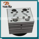 dual-chamber upvc plastic window profile extrusion mould