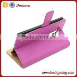 New Design Flip Leather Wallet Style Shockproof Case for lg g3 Stylus