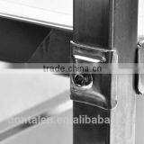 Stainless Steel Mobile Catering Rack Trolley Pan Wheel Barrow Cart thumbnail-3