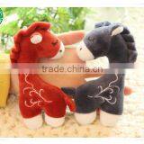 Promotional Customized Stuffed Plush Giraffe Keychain Toy