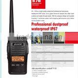 True IP67 Walkie Talkie FM UHF/VHF 5W Durable Housing Anti Dropping thumbnail-3