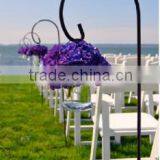 Garden Wedding Stand Garden Lanterns Singel Shepherd Hook thumbnail-2